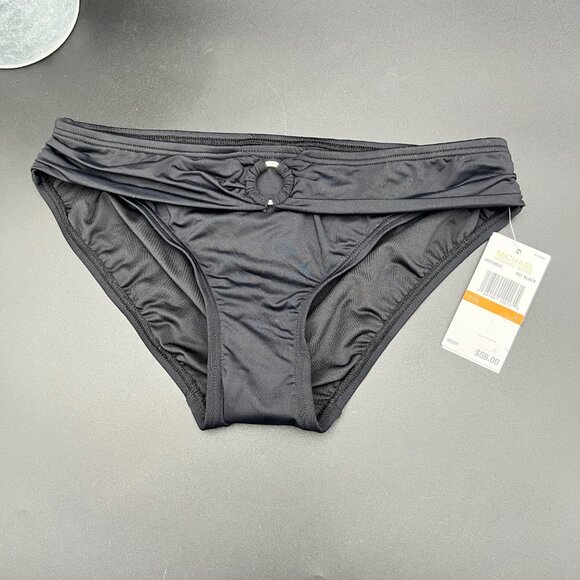 Michael Kors Black Bikini Bottoms Size S NWT - Picture 1 of 4
